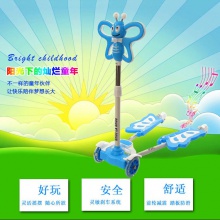 儿童滑行车2-8岁 蝴蝶优质滑行车 儿童溜溜车 滑轮车1-3岁