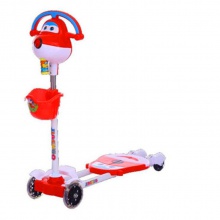 新款奶粉影楼赠品 四轮儿童滑板车 可升降带闪光音乐扭扭车