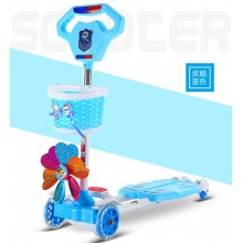 儿童滑板车2-3-6-8岁双脚蛙式剪刀四轮小孩玩具摇摆溜溜车