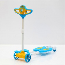 新款滑板车蛙式儿童剪刀车2-3-6岁四轮宝宝滑滑车儿童滑板车