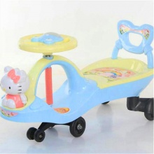儿童扭扭车 摇摆车1-3-6岁KT猫卡通样式宝宝溜溜滑步车