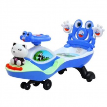 儿童扭扭车 摇摆车1-3-6岁KT猫卡通样式宝宝溜溜滑步车