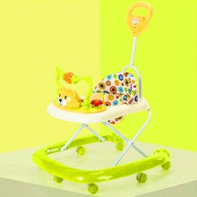 婴幼儿童宝宝学步车防侧翻多功能助步车可坐6/7-18个月带音乐折叠