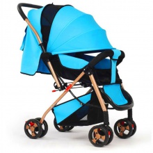 婴儿手推车便携超轻双向铝合金高景观折叠可坐躺可携带上飞机火车
