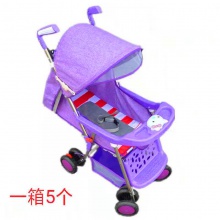 儿童推车轻便折叠 可躺伞车轻便折叠婴儿手推车四轮儿童推车折叠