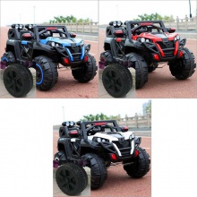 儿童电动汽车四轮越野车4驱带遥控车可坐大人宝宝玩具车双人童车