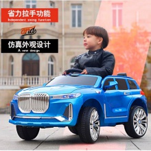 新款婴儿童电动车四轮汽车遥控玩具车可坐人轿车小孩宝宝充电童车