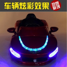 儿童电动车玛莎四轮男孩电动玩具车充电宝贝人可坐遥控汽车1-4岁