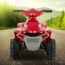 儿童电动沙滩车四轮童车可坐人小孩玩具越野车雪地车