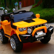 仿真四驱吉普儿童四轮电动汽车男女孩可坐可遥控双开门电瓶