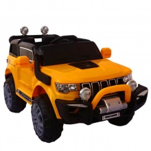 仿真四驱吉普儿童四轮电动汽车男女孩可坐可遥控双开门电瓶