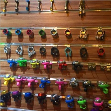 童车自行车塑料闸把全铝刹车把3指5指儿童自行车配件大全