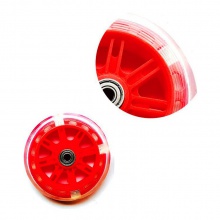 儿童自行童车辅助轮pvc静音闪光轮12 14 16 1820寸通用侧支撑小轮