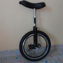 儿童单轮自行车儿童单车双层加厚铝圈学校体育用品健身16寸独轮车