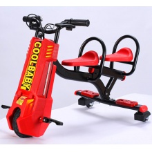 新款三轮卡丁车广场出租炫酷甩尾儿童双座双胞胎360漂移车