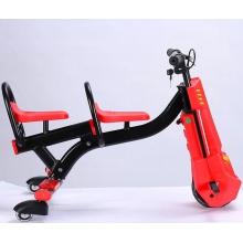 新款三轮卡丁车广场出租炫酷甩尾儿童双座双胞胎360漂移车