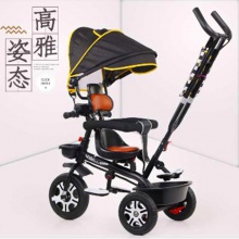 婴幼儿手推车小宝宝脚踏车折叠轻便可带人大号大童6岁儿童三轮车