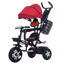 婴幼儿手推车小宝宝脚踏车折叠轻便可带人大号大童6岁儿童三轮车