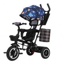 脚踏车1到3岁6岁宝宝手推车轻便可折叠男女骑行自行车儿童三轮车