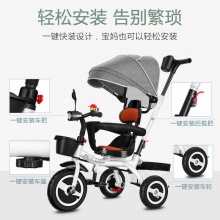 儿童三轮车脚踏车1-3-2-6岁宝宝童车婴幼儿手推车轻便小孩自行车