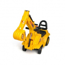 玩具学步车滑行童车模型玩具儿童大号挖掘机工程车