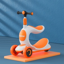 三合一可坐可滑摇摆车2-5-8-9溜溜单脚踏板车儿童滑板车