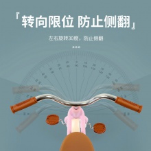 复古儿童三轮车 宝宝三轮脚踏车 高碳钢防侧翻三轮车