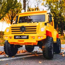 可做大人带宝宝四驱亲子越野车小孩四轮双人遥控玩具车儿童电动车