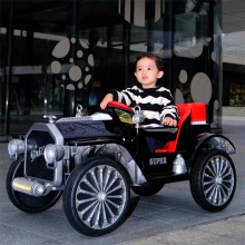 大号四轮遥控汽车可坐大人小孩双人四驱宝宝玩具老爷车儿童电动车