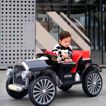 大号四轮遥控汽车可坐大人小孩双人四驱宝宝玩具老爷车儿童电动车