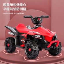 越野四轮汽车可坐人男女宝宝2-8-10岁遥控玩具儿童电动沙滩摩托车