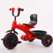带灯光音乐脚踏车免充气轮1/3/5岁宝宝推车自行车 儿童三轮车