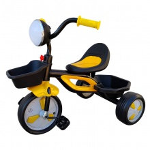 安全材料小孩三轮自行车 婴儿三轮车带音乐和灯光 儿童三轮车