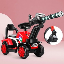 儿童多功能水弹车 可坐可骑水弹车 男孩超大号儿童电动水弹车