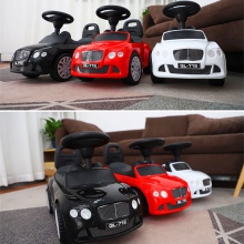 儿童扭扭车四轮滑行车溜溜车带推把带护栏音乐可坐骑1-3岁摇摆车