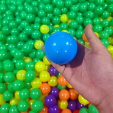 游乐场儿童玩具球批发 彩色海洋球 波波球*100