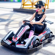 可坐大人赛车网红漂移车四轮赛车宝宝玩具双驱动车儿童电动卡丁车