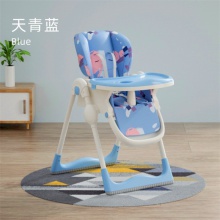 可坐可躺儿童成长吃饭椅 婴幼儿多功能可折叠轻便推宝宝餐椅