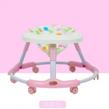 婴儿宝宝学步车 防侧翻儿童女孩男孩可坐学步车 可折叠推车