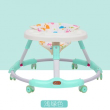 婴儿宝宝学步车 防侧翻儿童女孩男孩可坐学步车 可折叠推车