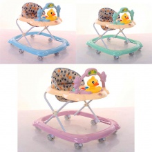 不侧翻礼品手推男女宝宝6-18个月可坐学行车 婴儿童学步车