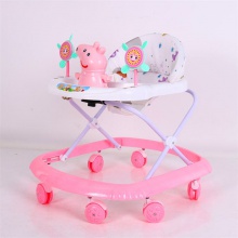 新款手推可坐起步学行车 男女孩幼儿童卡通助步车 婴儿学步车