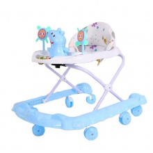 新款手推可坐起步学行车 男女孩幼儿童卡通助步车 婴儿学步车