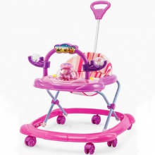 防侧翻男孩女孩学行车带音乐6-18个月 婴儿学步车 儿童学步车