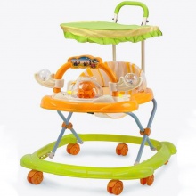 防侧翻男孩女孩学行车带音乐6-18个月 婴儿学步车 儿童学步车
