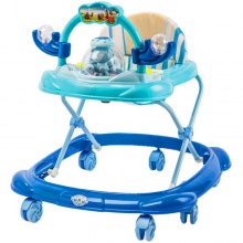 防侧翻男孩女孩学行车带音乐6-18个月 婴儿学步车 儿童学步车