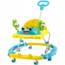 防侧翻起步车 带音乐可折叠6-18个月宝宝助步车 婴儿学步车