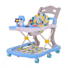 婴儿滚动学步车 新型儿童起步车 折叠婴儿学步车