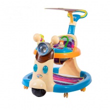 防侧翻手推车 宝宝可坐可推学行车 起步车 婴儿学步车防o型腿