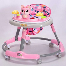 可折叠防侧翻防O型腿助步车 6-18个月宝宝学步车 婴儿学步车